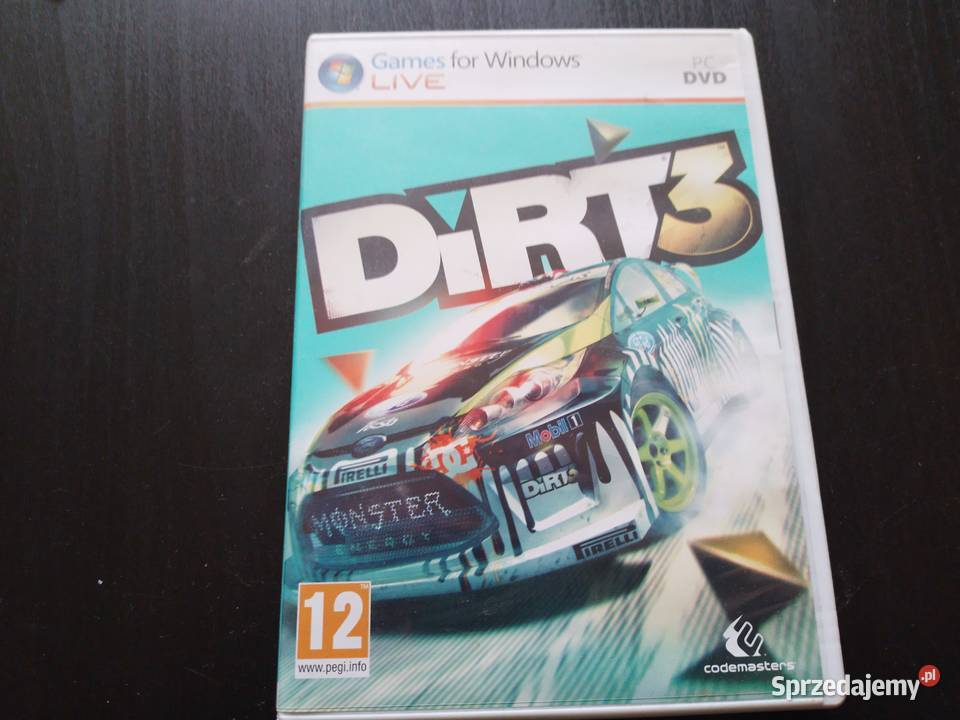 Dirt 3 PC DVD