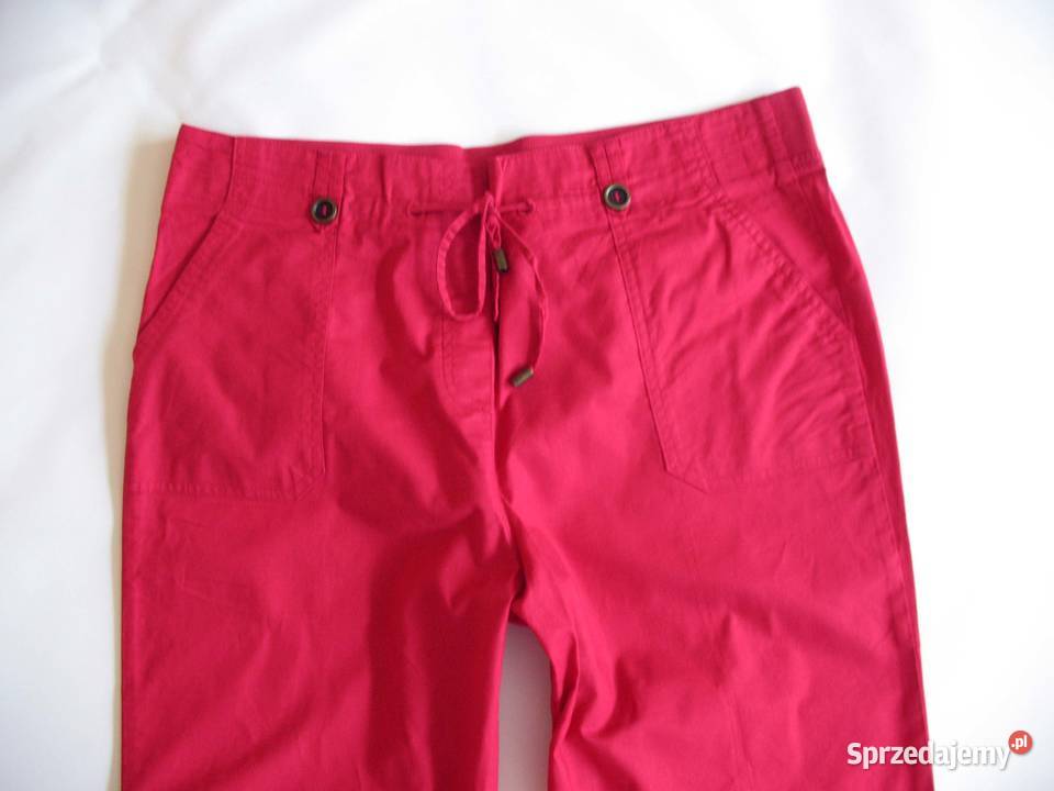 Spodnie damskie bermudy bawełna 46 3xl biodra Siedlce