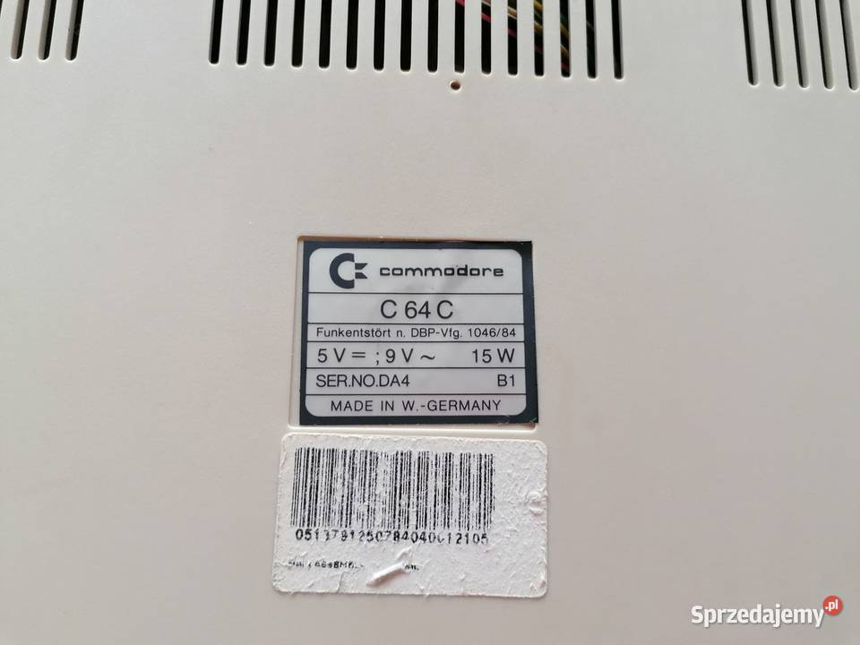 Sprzedam Commodore C64 magnetofon Baranów