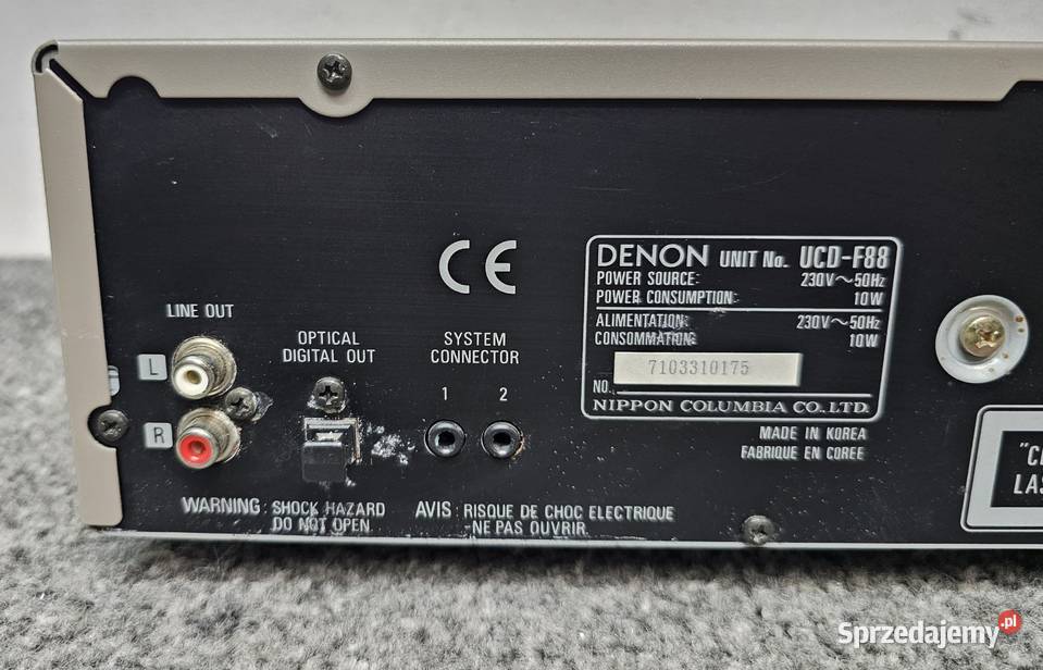 odtwarzacz CD Denon UCDF88 Kraków sprzedam