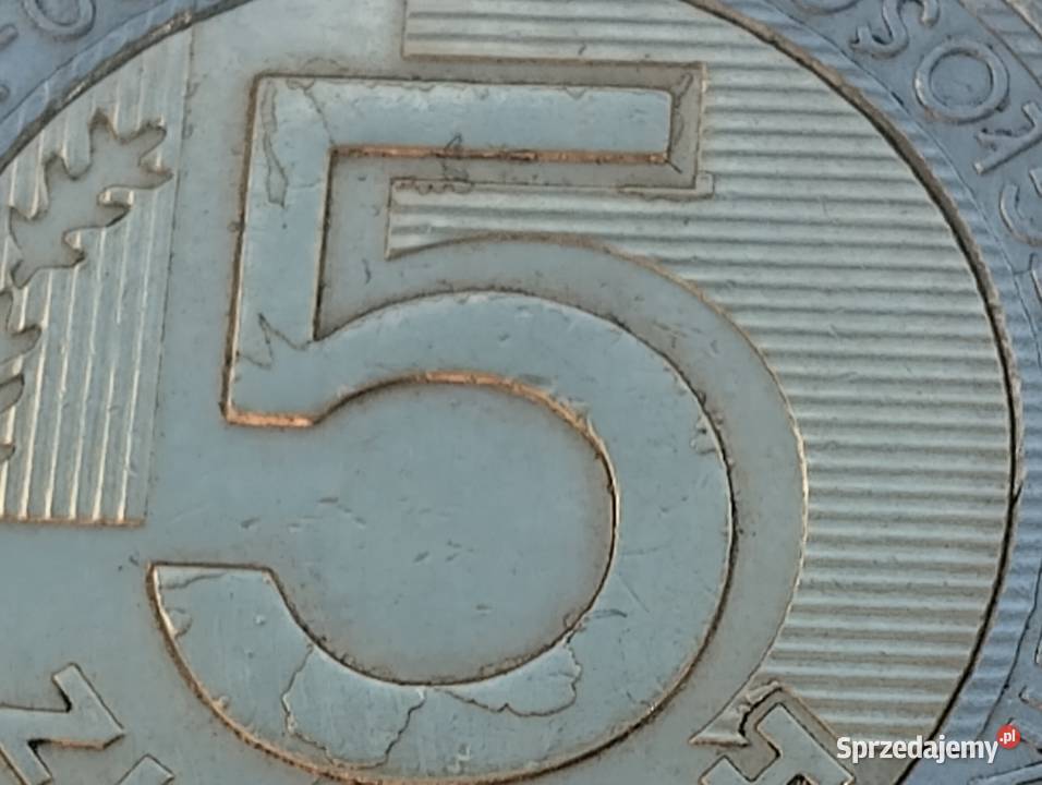 5 2018 z wadliwym tłoczeniem Warszawa