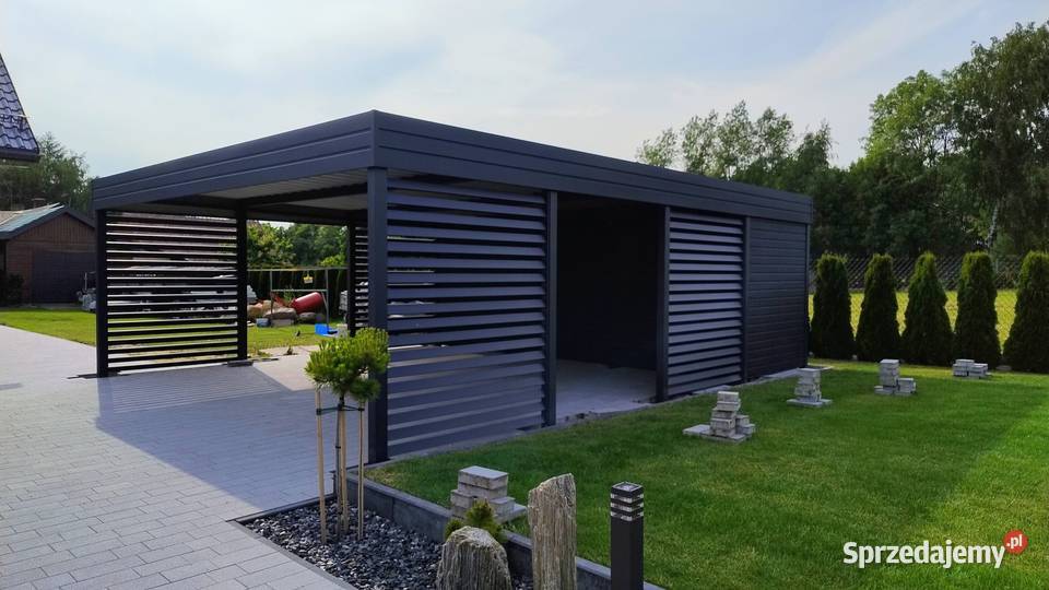 Carport 6x6m 2 samochody Wiata Zadaszenie na samodzielny podkarpackie Białobrzegi
