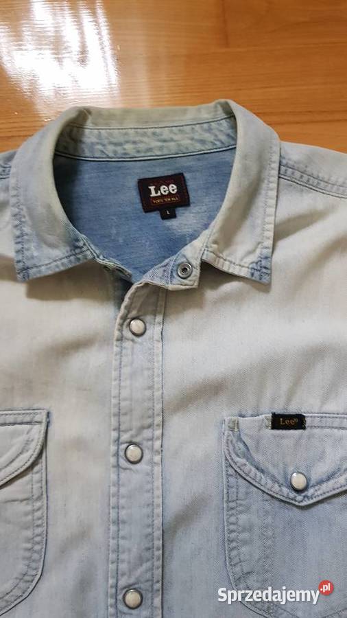 Męska koszula dżinsowa Lee