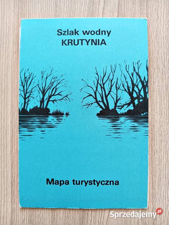 Szlak wodny Krutynia Mapa Turystyczna Plan PRL Kraków sprzedam