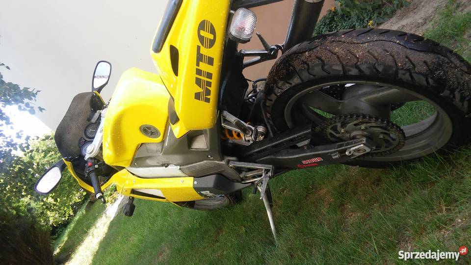 Cagiva Mito 12550 żółty Cagiva wielkopolskie Ostrów