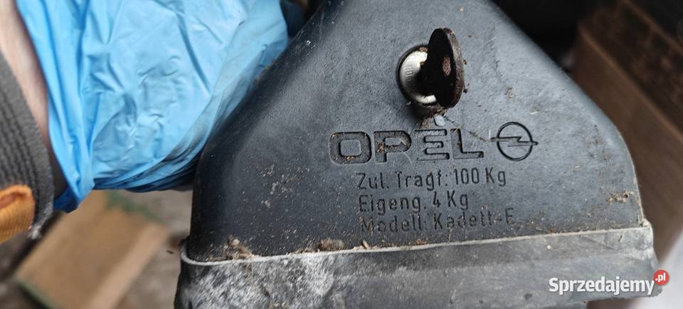 Bagażniki dachowe Opel kadett łezka oryginał dolnośląskie Siechnice