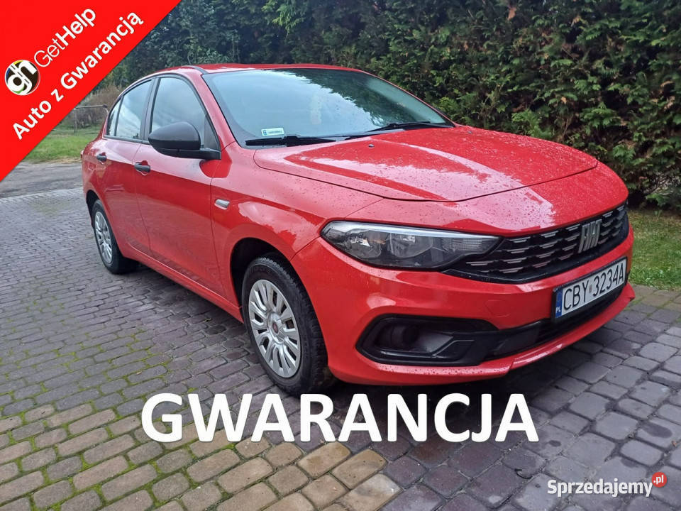 Fiat Tipo zadbany krajowy LPG faktura VAT II wielofunkcyjna kierownica
