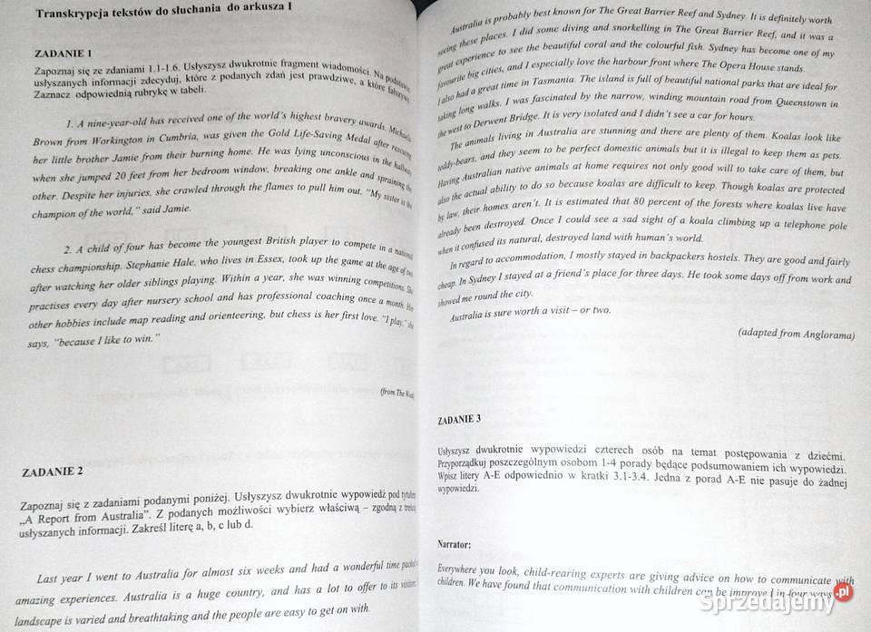 Informator syllabus Matura z języka angielskiego Chełm