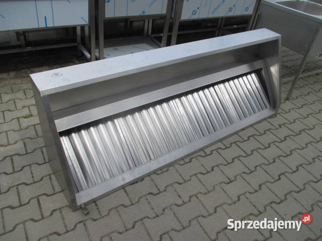 Okap Gastronomiczny Z Filtrami Skośny 2007042 Ostrów Wielkopolski sprzedam