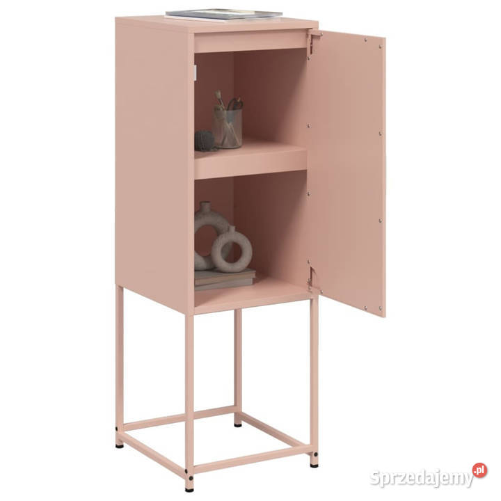 Szafka różowa 36x39x107 stal WM846531 Warszawa