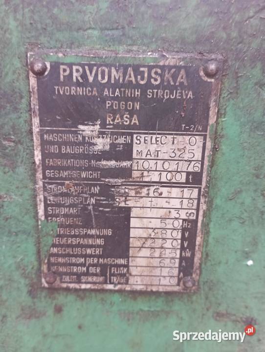 Sprzedam przecinarkę taśmową solidna konstrukcja Włoszczowa