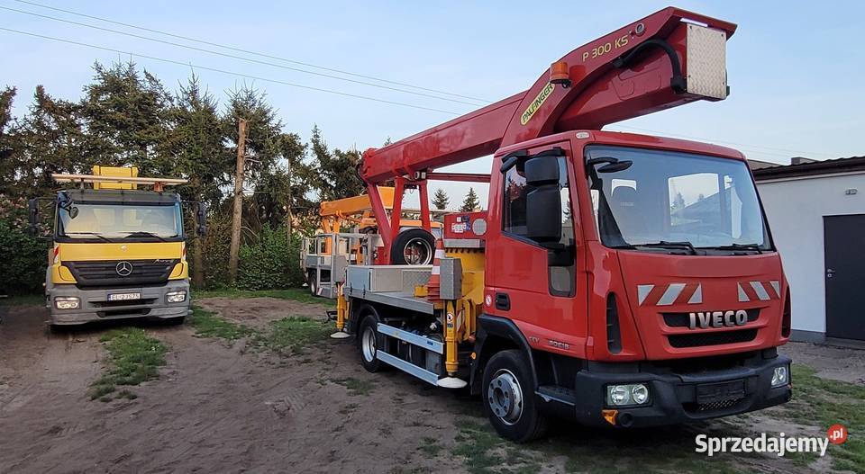 Podnośnik koszowy 75t 30 m Palfinger P300 KS Łódź