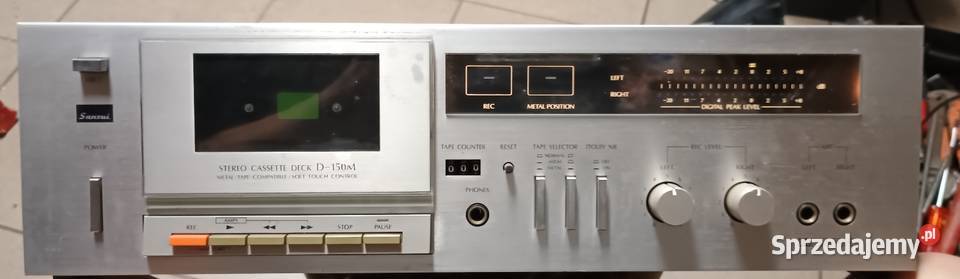 Sansui magnetofon unikat Wągrowiec