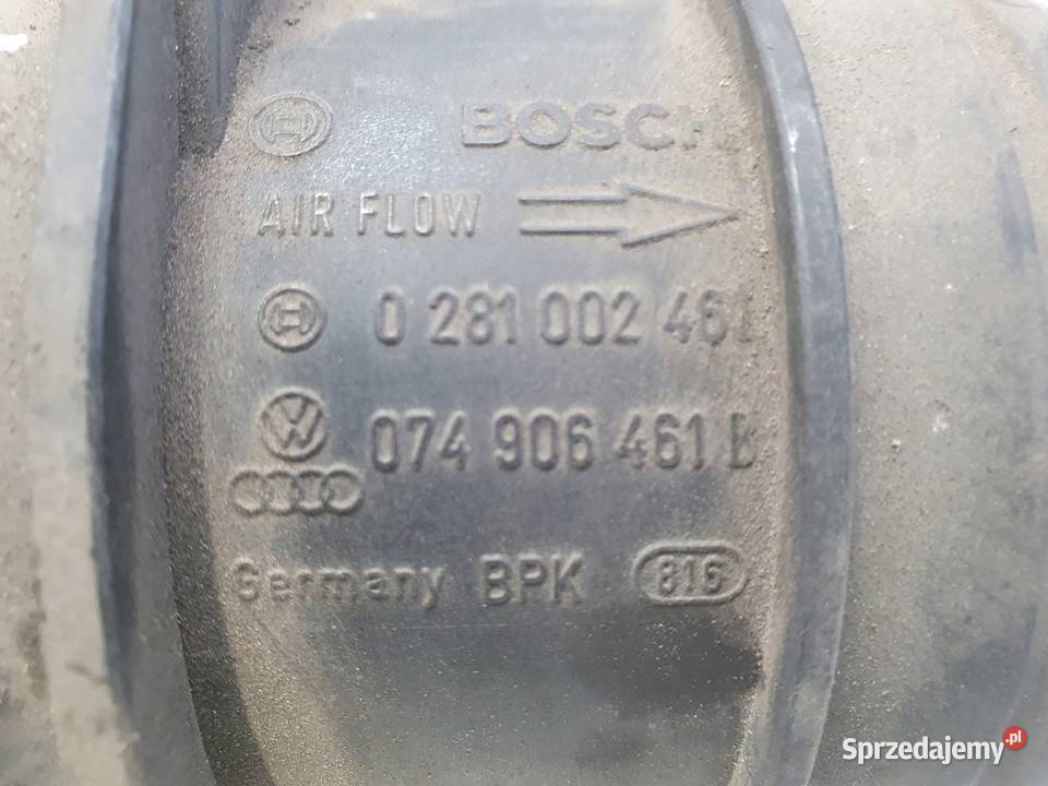 Audi A3 II 8P 19 TDI PRZEPŁYWOMIERZ POWIETRZA osobowe Janów sprzedam