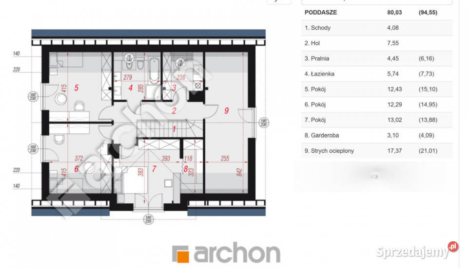 Nowy dom 165m2 Głogów Małopolski pustak