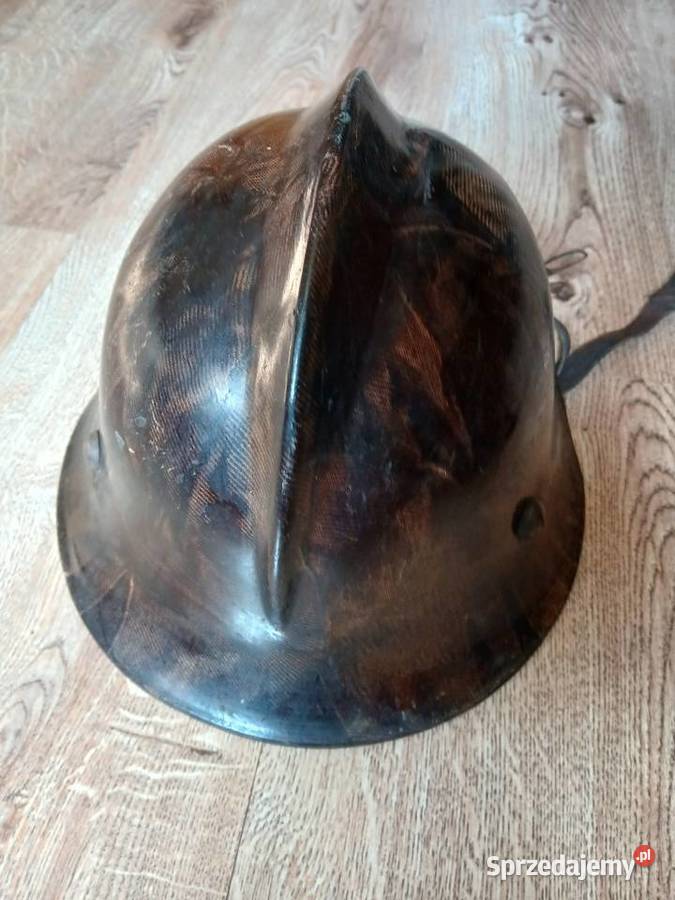 Helm strażacki z PRL u małopolskie Kraków