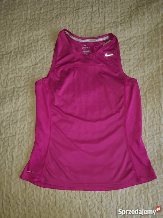 Koszulka sportowa treningowa Dri fit M fioletowy mazowieckie Warszawa sprzedam