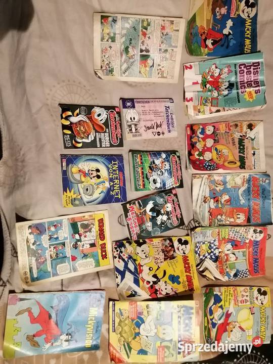 komiksy kaczor donald i myszka miki 1952 Rok wydania 1952 Komiksy Legnica