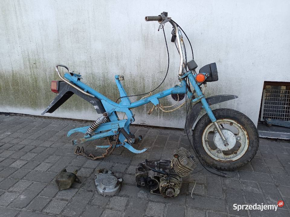 Motorynka pony Stella 50 unikat romet dobra baza Koło