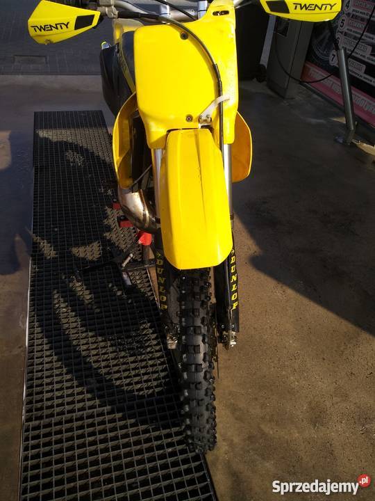 Suzuki RM 250 2T FMF komplet ZAMIANA na 450 4T żółty Suzuki Karczew