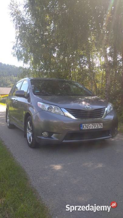 Toyota Sienna XLE LPG GAZ 8 OSOBOWA Sienna Nowy Sącz