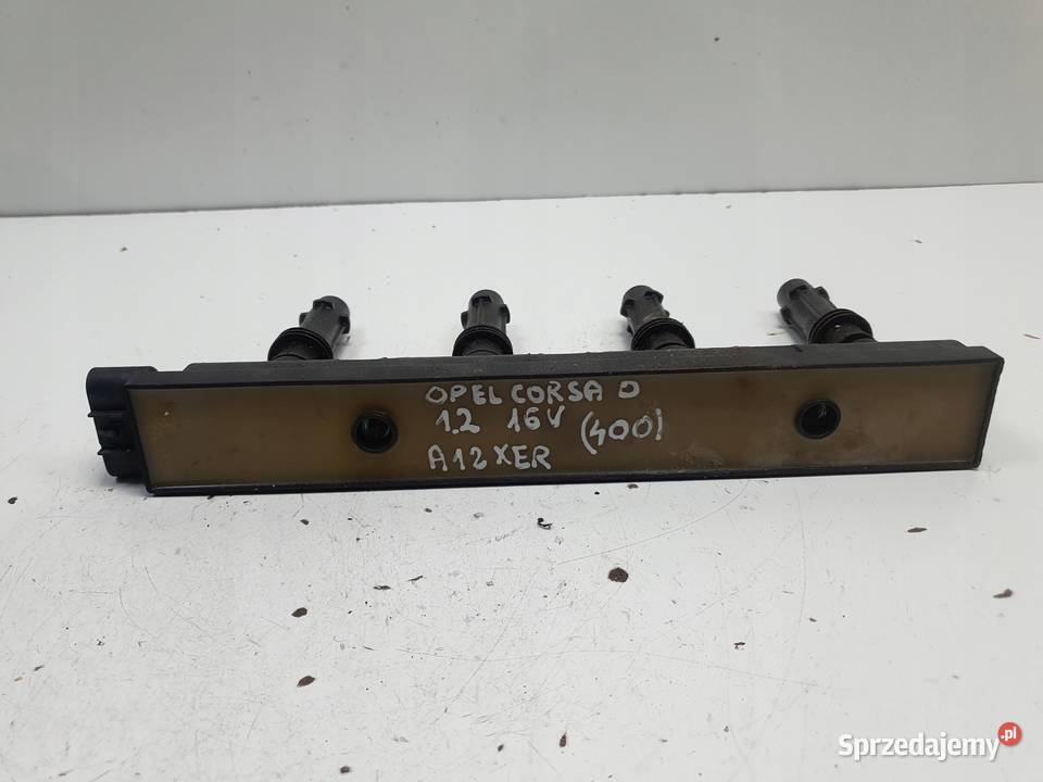 Opel Corsa D 12 16V CEWKA ZAPŁONOWA A12XER Układ elektryczny, zapłon lubelskie Janów