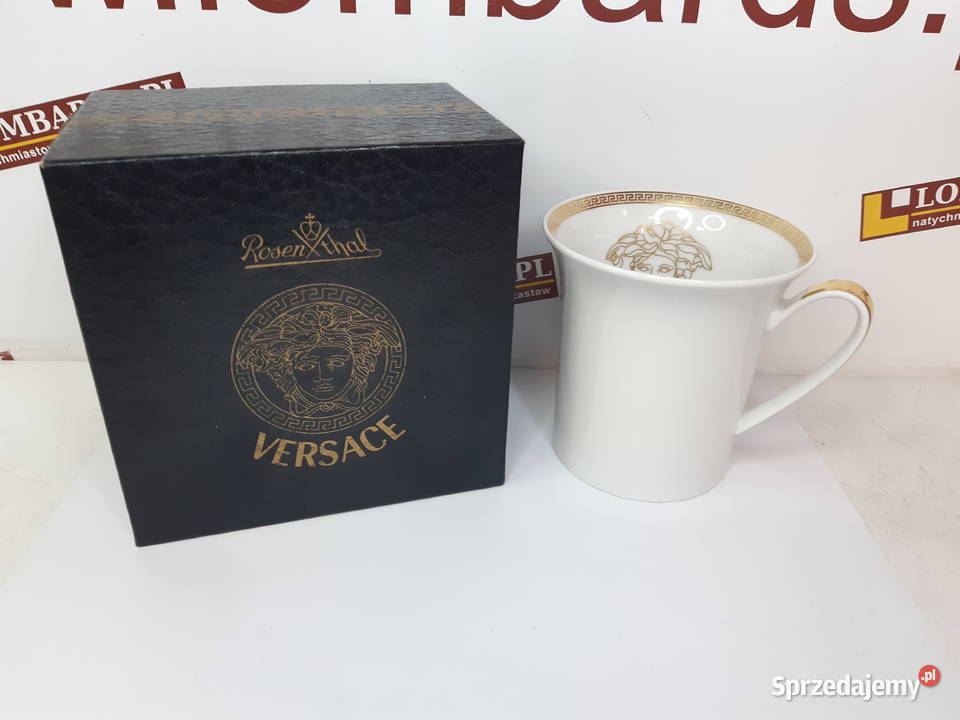 Kubek Rosenthal Versace Porcelana i szkło