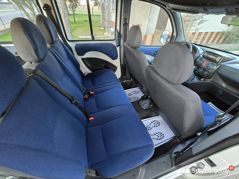 Fiat Doblo 16 16vHakRelingi5os benzyna Janowiec Wielkopolski