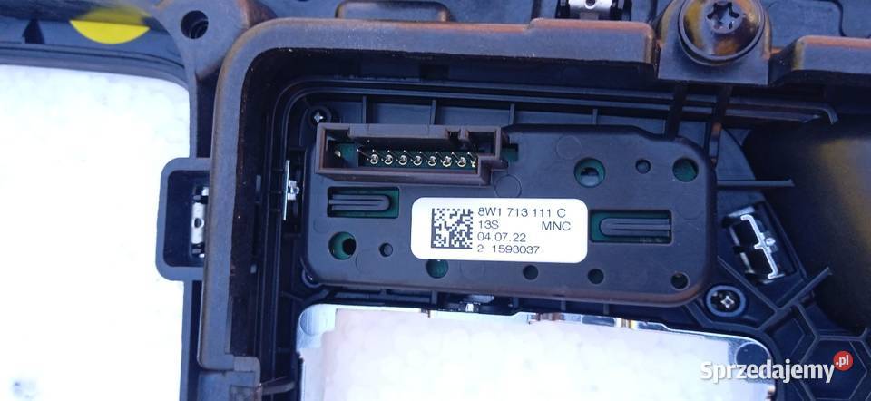 Ramka biegów dekor Black pianoambient audi A 4 mazowieckie Jasieniec