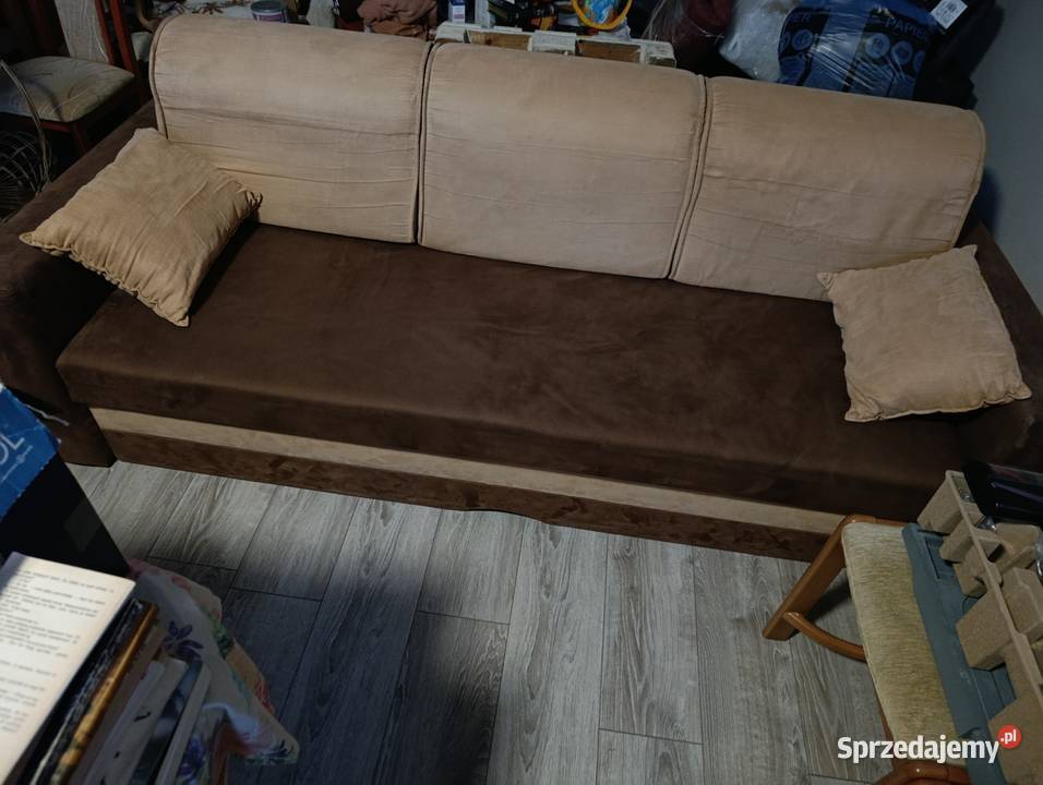 kanapa rozkładana sofa łóżko tapczan dwuosobowy wielkopolskie