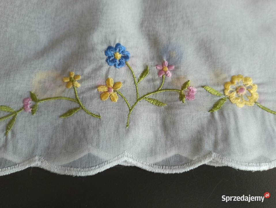 Firanka zazdrostka haftowana 180x40 podlaskie Białystok
