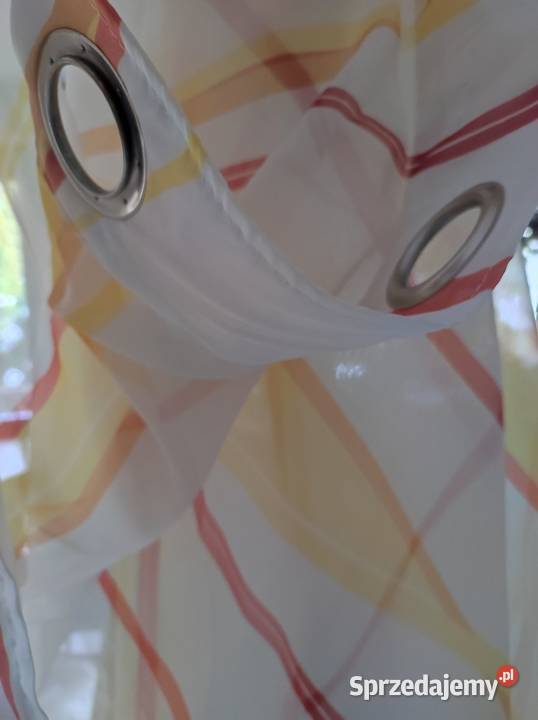 firana firanka woalowa fale półprzezroczysta Kielce