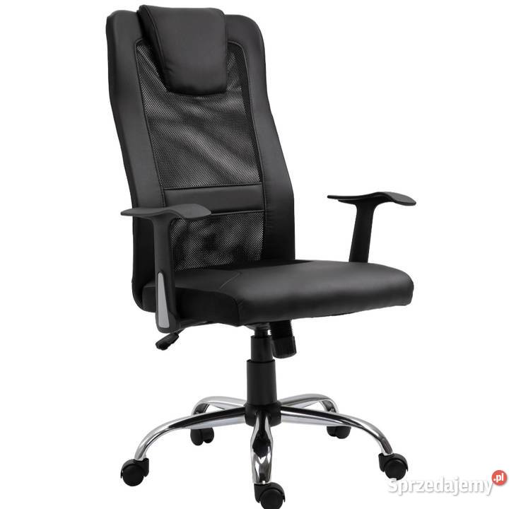 Krzesło biurowy obrotowe z regulacją wysokości Brzesko