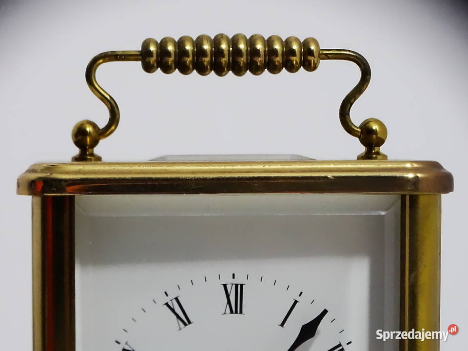 Zegar kominkowy kareciak Aug Schatz Shne Made in Wyposażenie wnętrz lubelskie Biłgoraj sprzedam