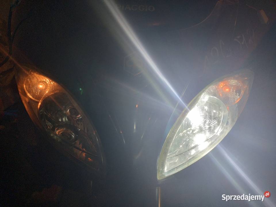 Piaggio X9 Evolution lampa przód Xenon hid podkarpackie Dębica
