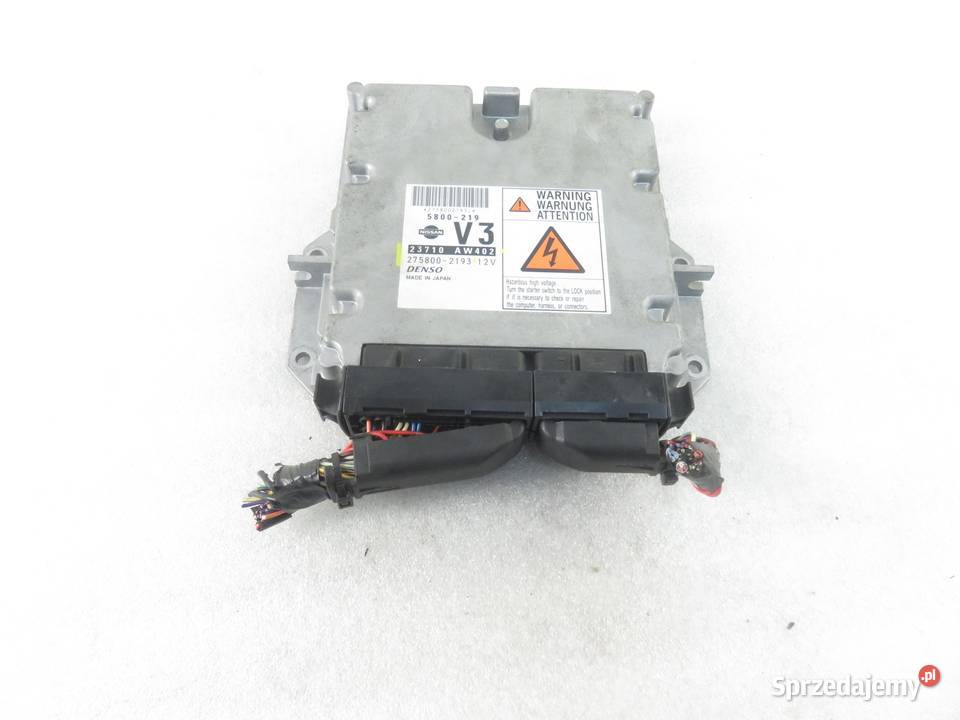 STEROWNIK NISSAN PRIMERA P12 22 dCi 2758002193