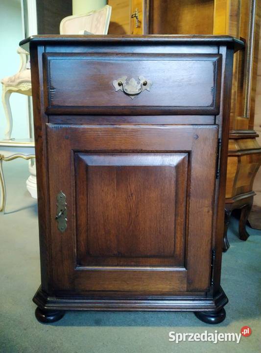 Dębowa komoda szafka lite drewno Białystok