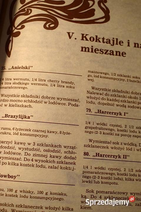 Cocktaile poncze likiery grogi nalewki piwo Chełmno sprzedam