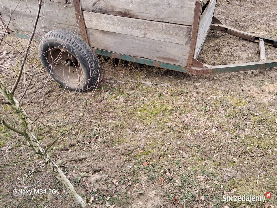 Przyczepka rolnicza dwukółka wóz taczka Rolnictwo