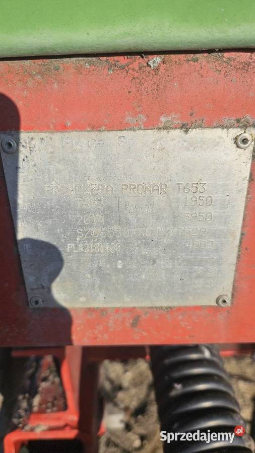 Przyczepa Pronar t653 trzystronny Trzebisławki sprzedam