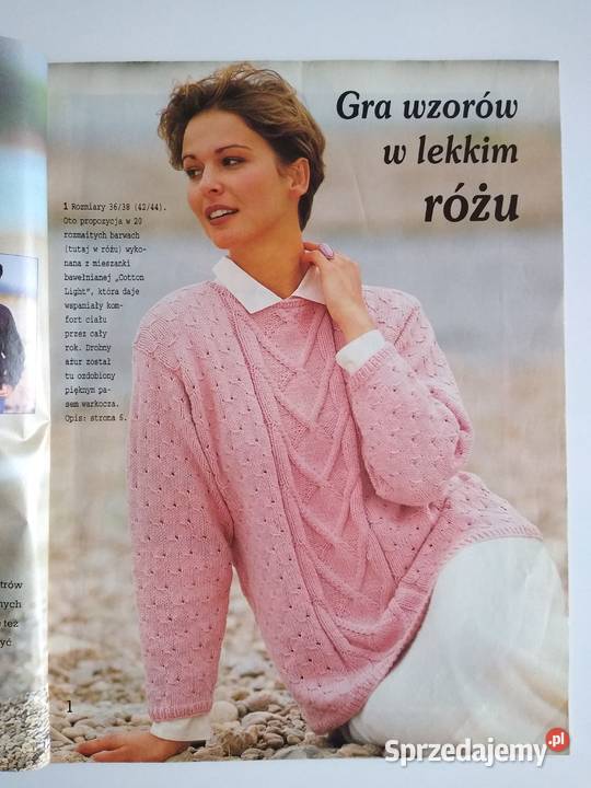 Modne Dzianiny Sandra 91996 Hobbystyczne Czasopisma