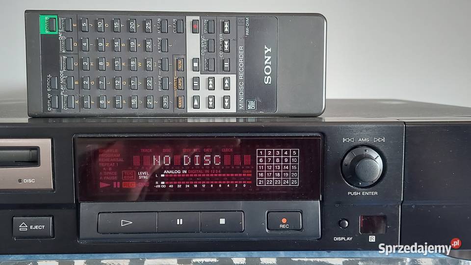 Recorder minidisc Sony MDS501 mazowieckie Warszawa