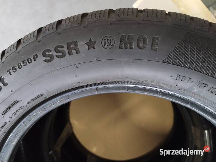 Opony zimowe Continental Run Flat 225 55 R17 z 55 mazowieckie Warszawa