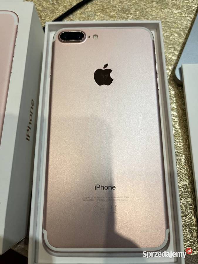 iPhone 7 Plus 32GB różowy stan idealny Apple / iPhone Siemianowice Śląskie