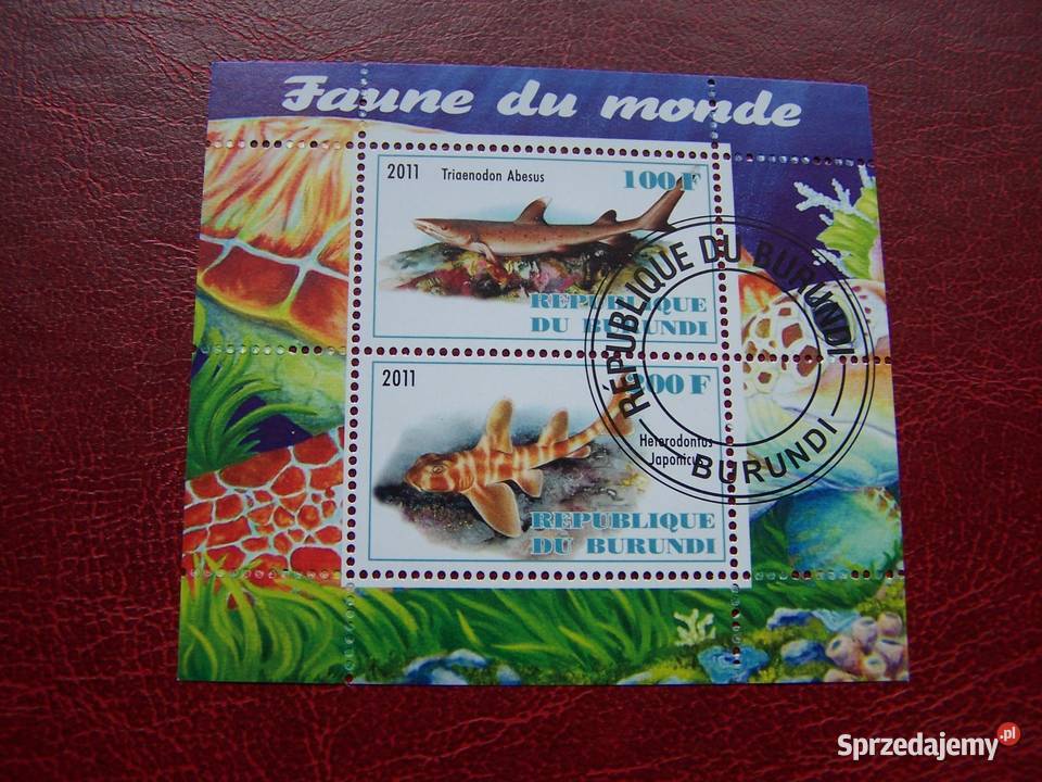 Burundii 2011 CTO Fauna Ryby Morskie śląskie Tychy