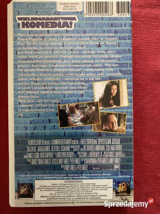Plytki Facetfilm na kasecie VHS Lublin