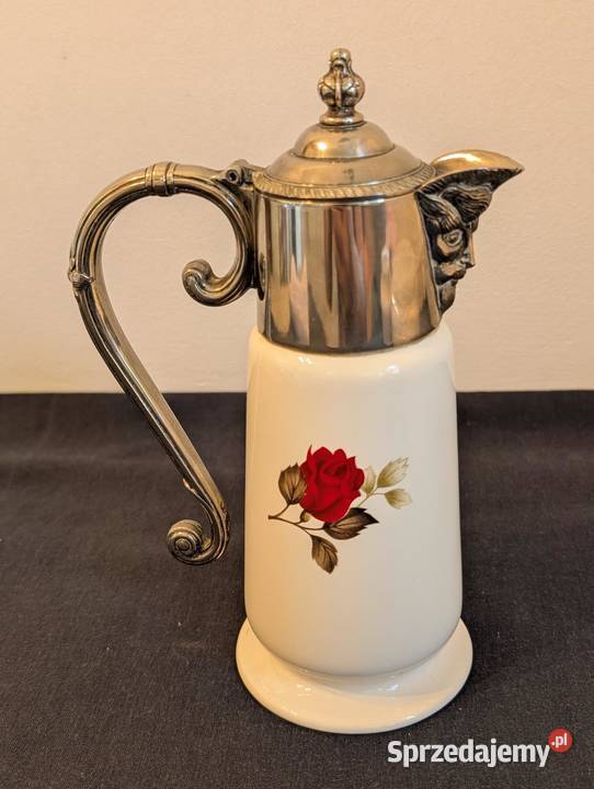 Elegancki Zestaw Ceramiki Falstaff England Róże Piła