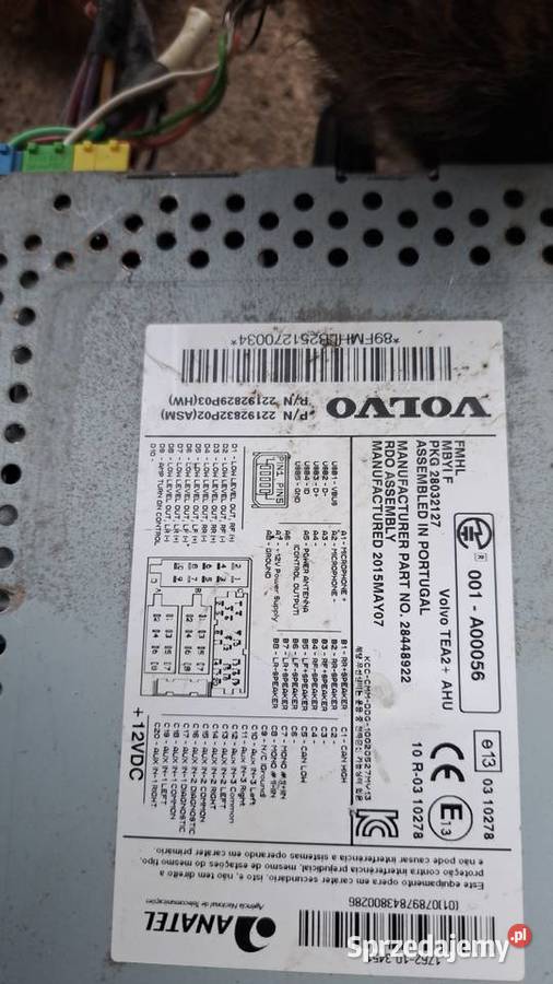 Zmieniarka płyt CD radio VOLVO FH FM