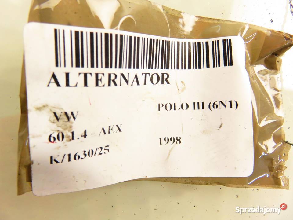 ALTERNATOR VW POLO III 6N1 14 60