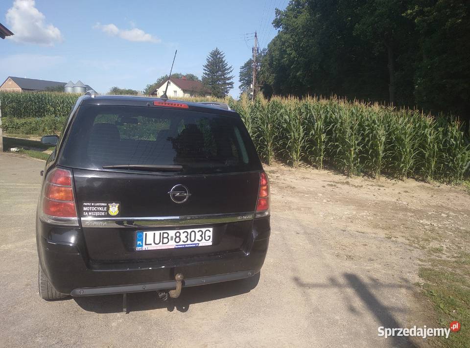 Sprzedam ZAFIRKE B 16 dizel poduszka powietrzna lubelskie Józwów